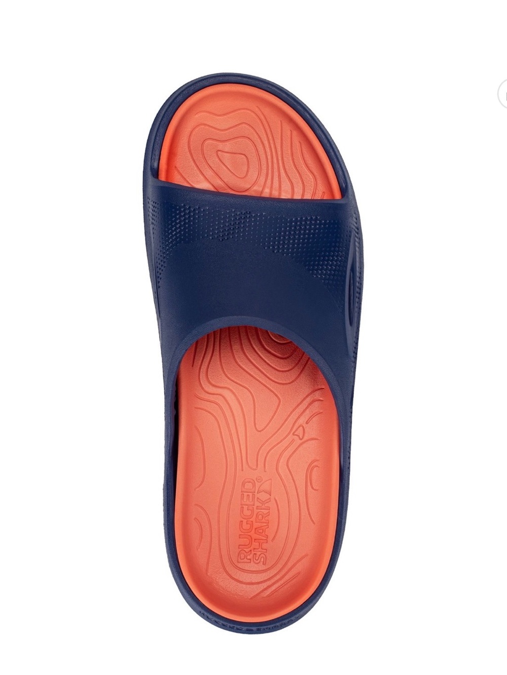 💜 Rugged Shark Men's Manta Slide Sandals Size:12